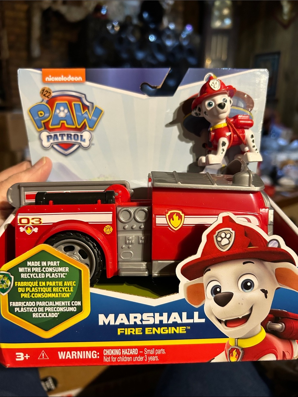 Paw Patrol Marshall Red Fire Engine Toy Vehicle